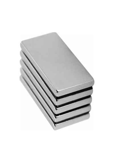 Neodyum Süper Güçlü Miknatis 40X20X5 Mm 2 Adet