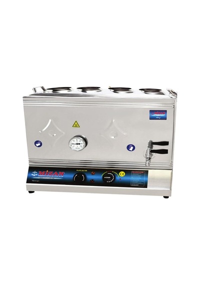 Mizan 80 Lik Elektrikli 60 Litre 4 Demlikli Çay Kazanı