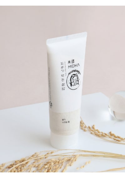 Midha Rice Bran Scrub Foam 150 ML
