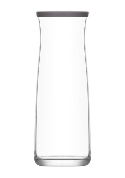 LAV Vera Cam Karaf Tekli 1,2 L Gri Silikon Kapaklı  (Sürahi )