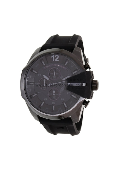 Diesel Dz4378 Uyumlu 26mm Siyah Silikon Kordon