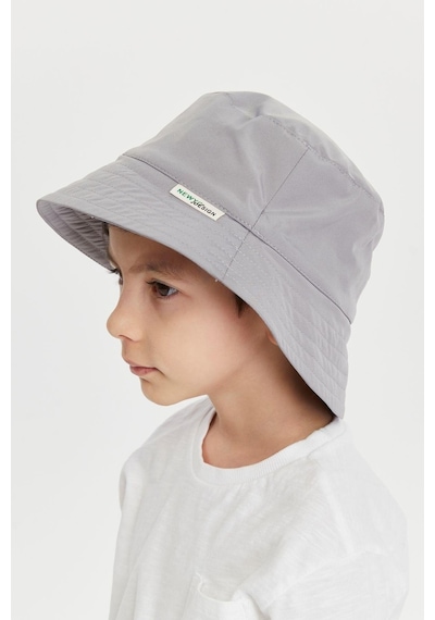 Benitto Kids Erkek Çocuk Desenli Bucket Şapka 7006-gri