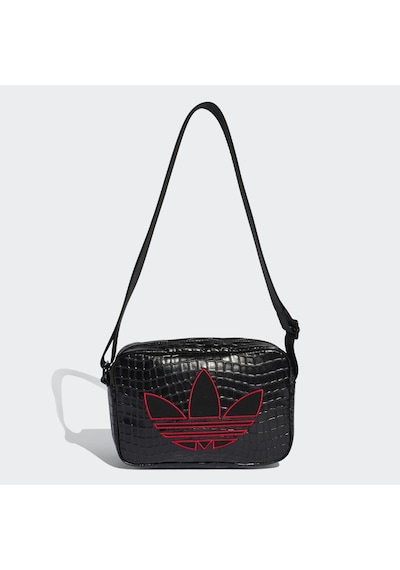 Adidas Croco Kadın Siyah Mini Omuz Çantası Ke0685