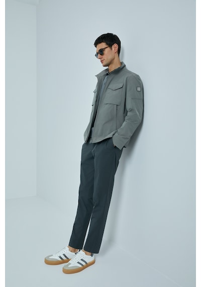Lufian Alex Smart Erkek Chino Pantolon Slim Fit Yeşil Yeşil 111190348100600 Yeşil