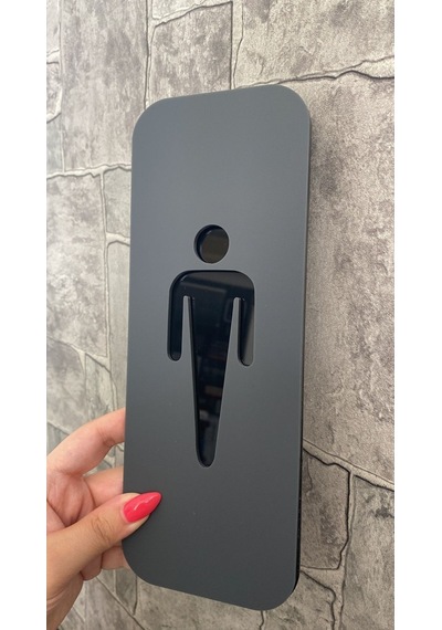 Black Cool Serisi Wc Yönlendirme Seti