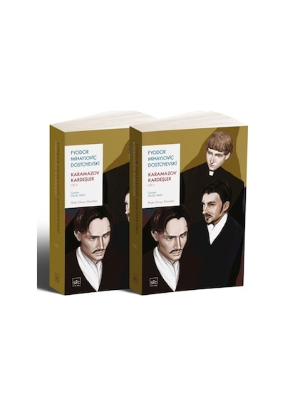 Karamazov Kardeşler Serisi Seti - 2 Kitap Takım - Fyodor Mihayloviç Dostoyevski - İthaki Yayınları