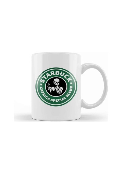 Battlestar Galactica Starbuck Caprica Special Blend Coffe Kupa Bardak Porselen Karışık