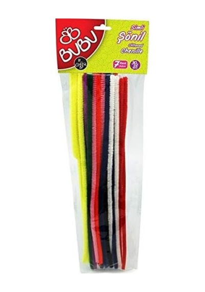 Bu-bu Şönil 30 Cm. 25 Renk Diğer