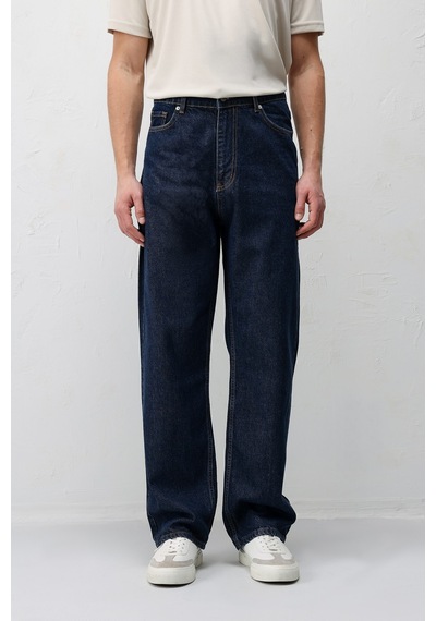 Antioch Baggy Fit Erkek Jean Lacivert