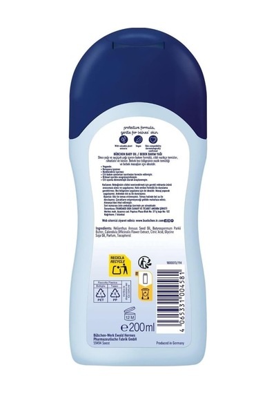 Bübchen Bebek Yağı Cilt Bakım Yağı 200 Ml X2 2'li Set