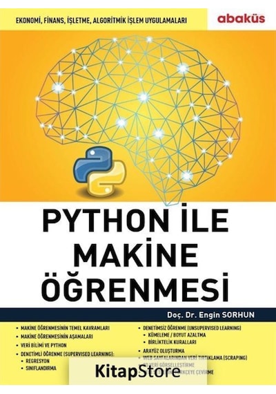 Python ile Makine Öğrenmesi Doç. Dr. Engin Sorhun