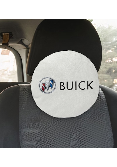 Bk Gift Buick Tasarımlı Yuvarlak Araç Koltuk Yastığı-1