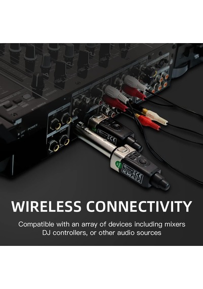 Xvive Xv-u3d Stereo Audio Aktarımı İçin Çift Alıcı Ve Vericili Kablosuz Bağlantı Sistemi
