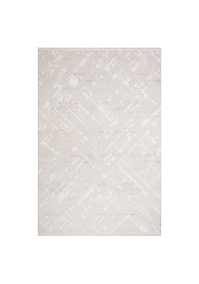 Etro Dekoratif Modern Akrilik Makine Halısı Et04 Gri Gri-krem