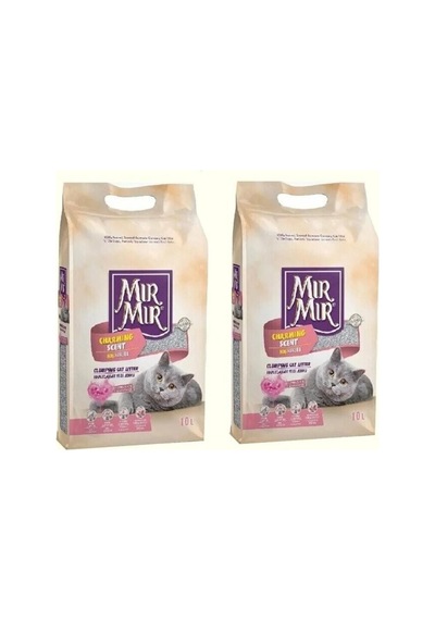 Mırmır Hoş Kokulu Ince Taneli Topaklaşan Kedi Kumu 10 Lt