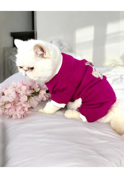 Kemique Foxie Polar Kedi Tulum Pijama