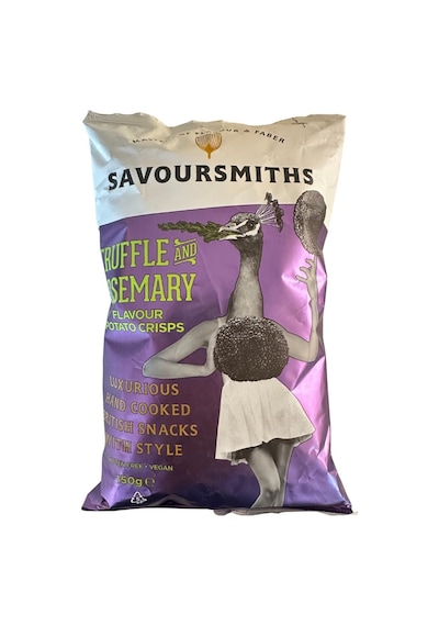 Savoursmiths Trüf & Biberiyeli Patates Cipsi 150 G - 2 Adet Tarı