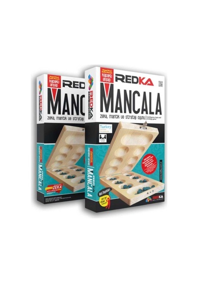 Mancala Ahşap Kapaklı