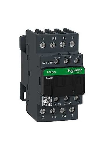 Lc1d258m7 - Magnetıc Contactor 40a 440v Ac1 4p220vac