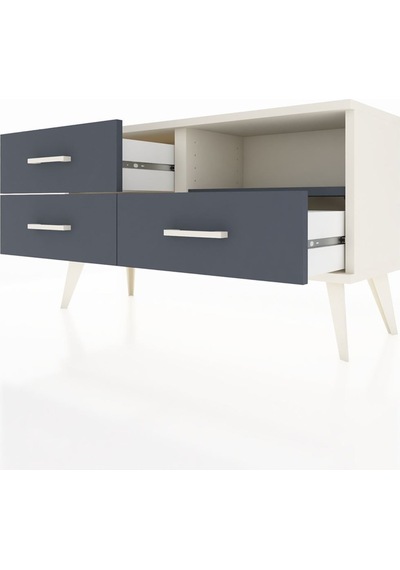 Arges Şifonyer Tek Raflı 3 Çekmeceli 88x30x48 Aytaşı-antrasit Antrasit Arges Şifonyer Tek Raflı 3 Çekmeceli 88x30x48 Aytaşı-antrasit Antrasit