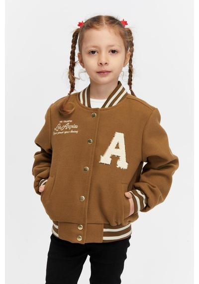 Benitto Kids Benittokids Kız Çocuk Kolej Ceket 51325 Camel