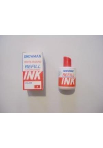 Snowman Bn-1A Tahta Kalem Mürekkebi 30Cc Kırmızı