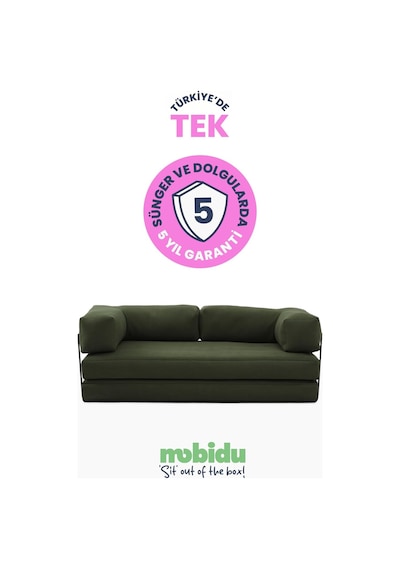 Mobidu Shift 3'lü Koltuk Koyu Yeşil Diğer
