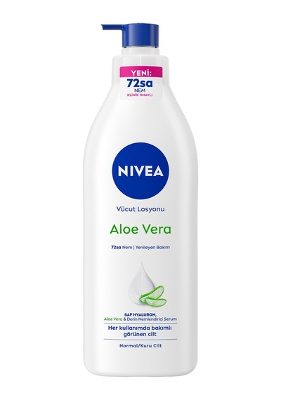 Nıvea Aloe Vera Nemlendirici Vücut Losyonu 400 Ml - 5 Adet Tarı