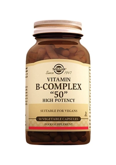 Solgar Vitamin B Complex 50 Mg 50 Kapsül