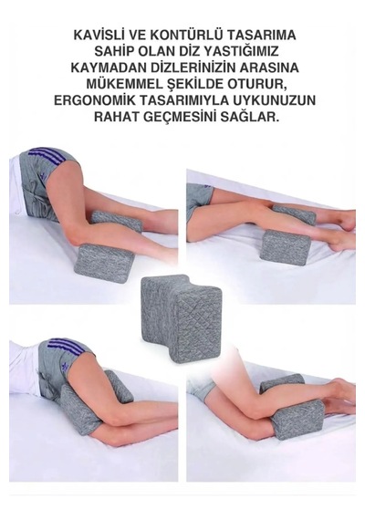 Diz Arası Yastık Antrasit