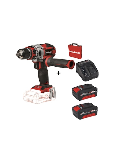 Einhell TE-CD 18 Li Kömürsüz Vidalama Matkap + 2 x 4.0 Ah Starter Kit + Çanta