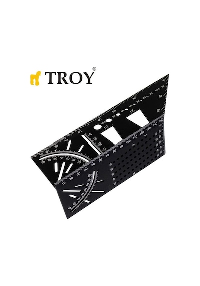Troy 25901 Alüminyum Kırlangıç Geçme İşaretleme Gönyesi