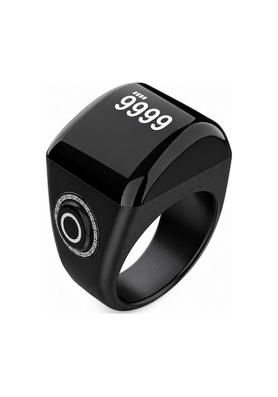 Equantu Qb702 Akıllı Zikr Yüzüğü Oled Ekranlı, Bluetooth Ve Azan Hatırlatıcı
