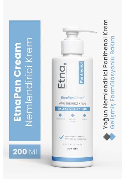 Etna Pharma Etnapan Pantenol Onarıcı & Yatıştırıcı, Nemlendirici Yüz Ve Vücut Bakım Kremi 200 Ml
