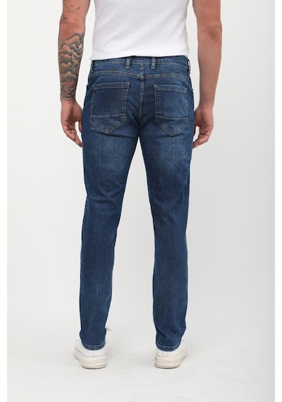 Banny Jeans Erkek Mavi Straight Fit Jean Pantolon 34