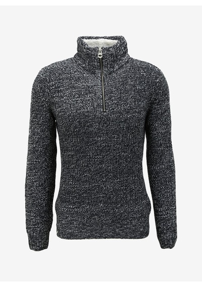 Fred Mello Dik Yaka Slim Fit Lacivert Erkek Kazak Fm23w12mm