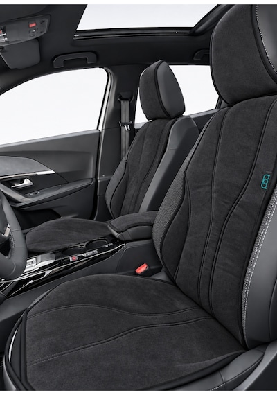 Bod Peugeot 2008 Hybrid Oto Koltuk Koruyucu Kılıf 2025-sonrası Latmos Serisi Siyah