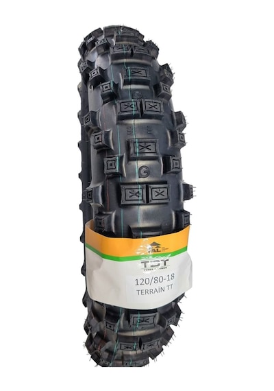 120/80-18 Tt Tubetype/ İç Lastikli Tip Enduro Lastiği