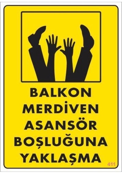 Plentifulboşluğa Yaşlaşma Uyarı Levhası 25x35 Kod:411