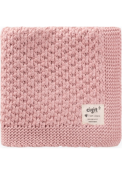 Cigit Piti Piti Triko Battaniye 80x100 CM Pembe