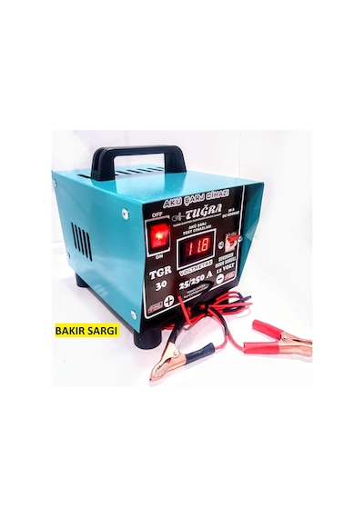 Tuğra Tgr30 Bakır 12volt 30 Amper Akü Şarj Cihazı Dijital