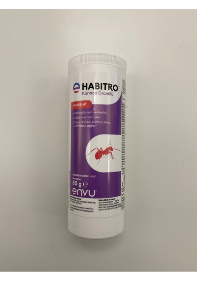 Habitro Karınca Yemi Granül 80 Gr - Yuva Etkili Şeker Bazlı Karınca İlacı İç Ve Dış Mekan