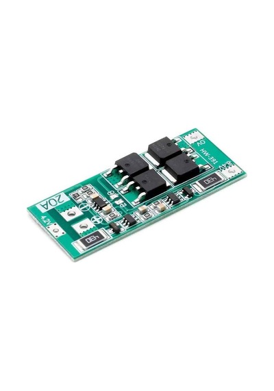 2s 20a Lityum Batarya Bms Koruma Kartı Balans Versiyon Pil Li-ion 18650