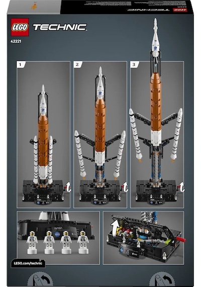 LEGO® Technic™ NASA Artemis Uzay Fırlatma Sistemi Roketi 42221 – 9 Yaş Üzeri Çocuklar için Yaratıcı Oyuncak Yapım Seti (632P)