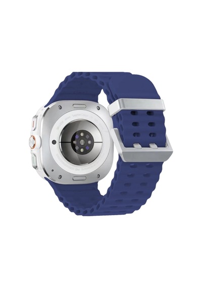 Watch 7 Ultra Kr417 Rug Silikon Kordon - Lacivert