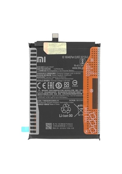 Poco X3 Nfc Bn57 5060-5160 Mah Mi Batarya