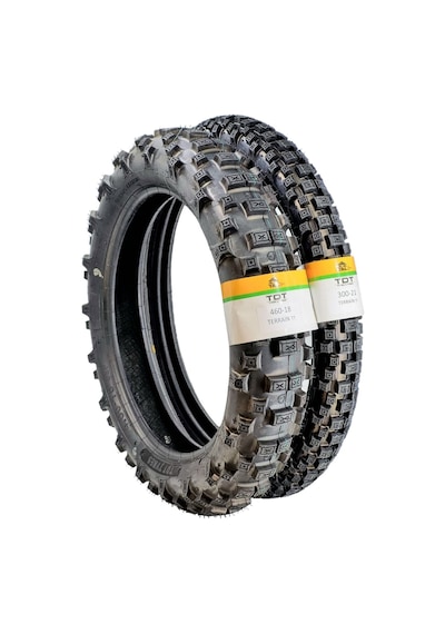 Honda Crf Lastik Takımı 460-18 Ve 300-21 Tt İç Lastikli Tip