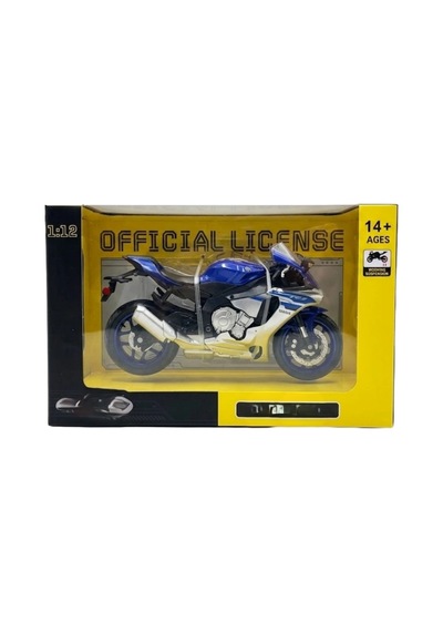 1/12 Yzf-r1 Model Motosiklet Çok Renkli