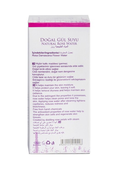 Rosemix - 643 - - Doğal Gülsuyu 200 Ml Cam Şişe - 2 Adetlik - Matxzngz - Set Ürün