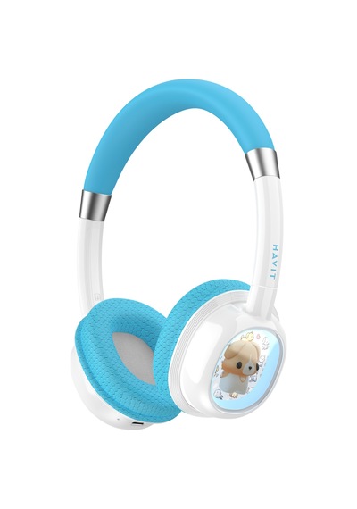 Havit H698bt Bluetooth Kulak Üstü Işıklı Çocuk Kulaklığı - Oyuncak Tasarım, 85db Güvenli Ses Sınırı, Bt5.4